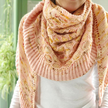 Sunshine Tulip Shawl