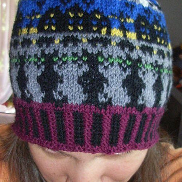 Night cat beanie