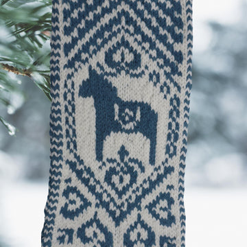 Dala Horse Christmas Stocking