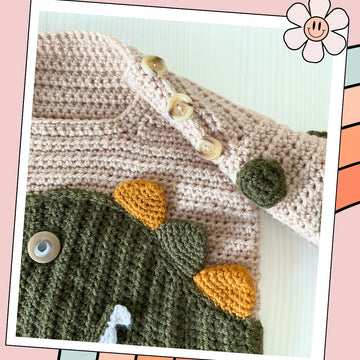 Dinotastic, Crochet Dinosaur Jumper
