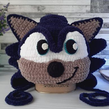 Crochet Sonic Animal Hat Pattern