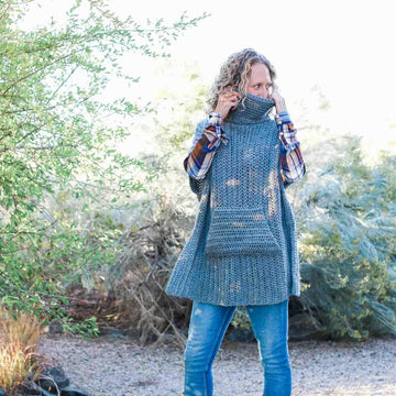 Greyscale Poncho