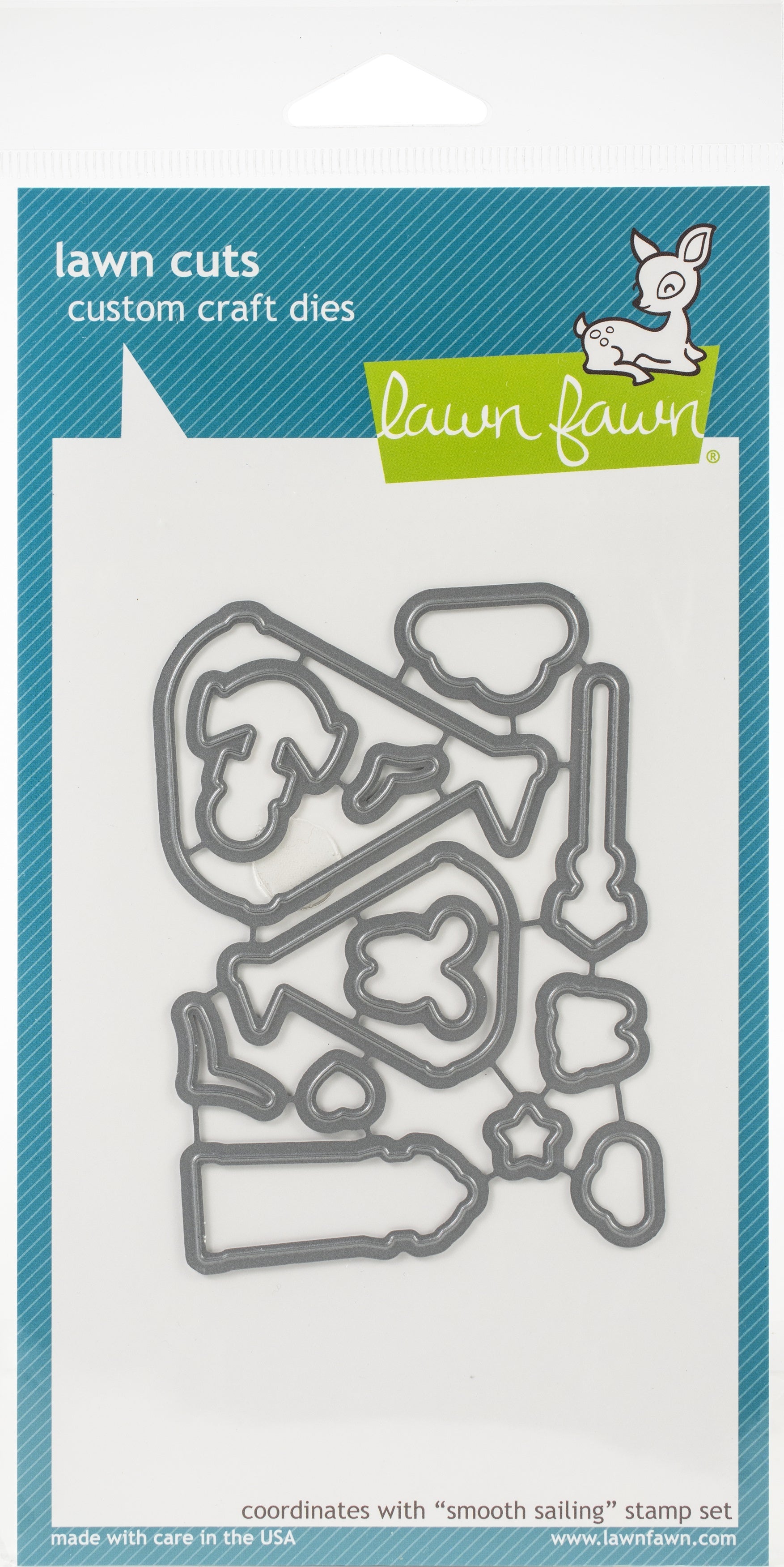 Lawn Fawn Lawn Cuts Custom Craft Die - Smooth Sailing