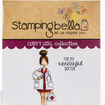 Stamping Bella Cling Stamps - Curvy Girl Doctor