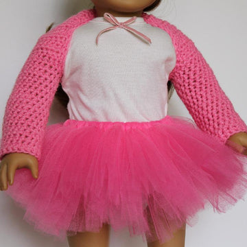 Ballet Shrug for American Girl or 18 inch doll