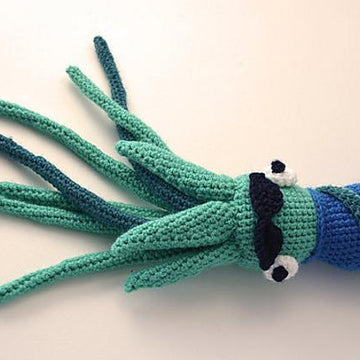 Squid Crochet Pattern, Squid Amigurumi