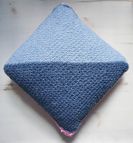 Diagonal Sand Stitch Pillow