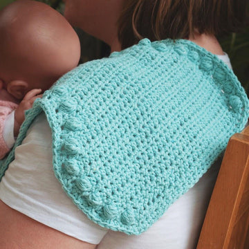 Bobbles Burp Cloth