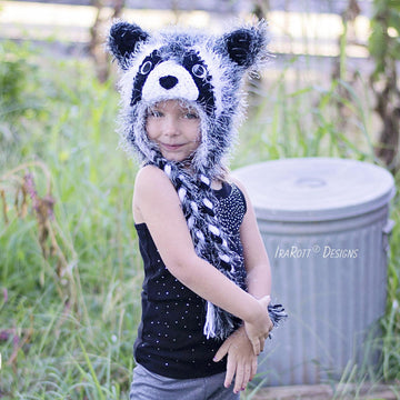 Ricki The Furry Raccoon Hat