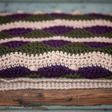 Majestic Waves Afghan
