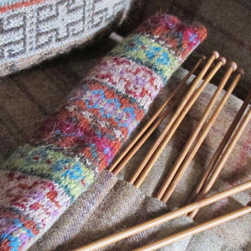 Norah Fairisle Needle Wrap