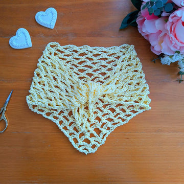 Crochet Whimsy Cottage Bandana Pattern