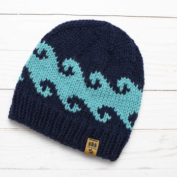 Waves Hat Toque Beanie