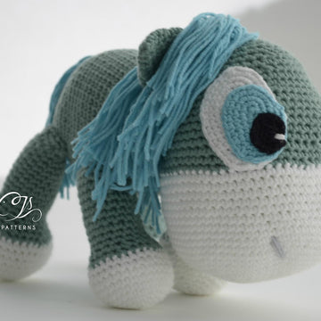 Green pony