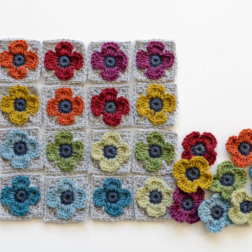 Flower Temperature Blanket