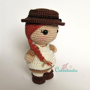Anne of Green Gables 2 - amigurumi pattern by Crochelandia
