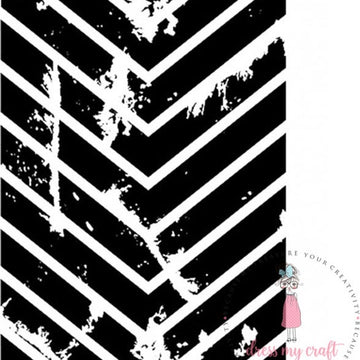 Dress My Craft Stencil A4 - Broken Map