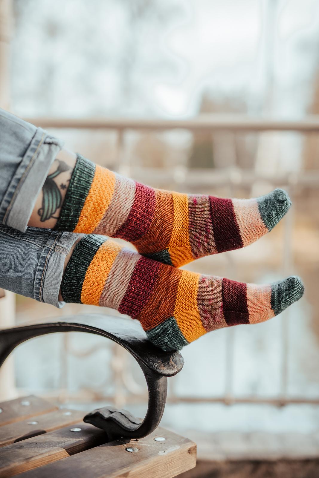 Scrappy Socks