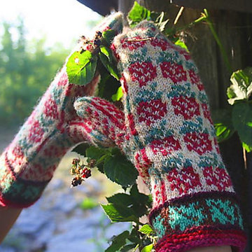 Raspberry Mittens