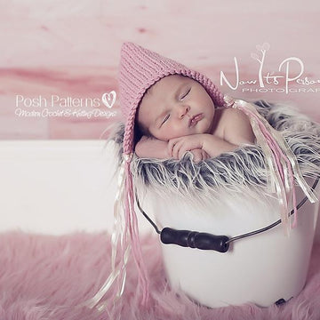Easy Bonnet Knitting Pattern 287
