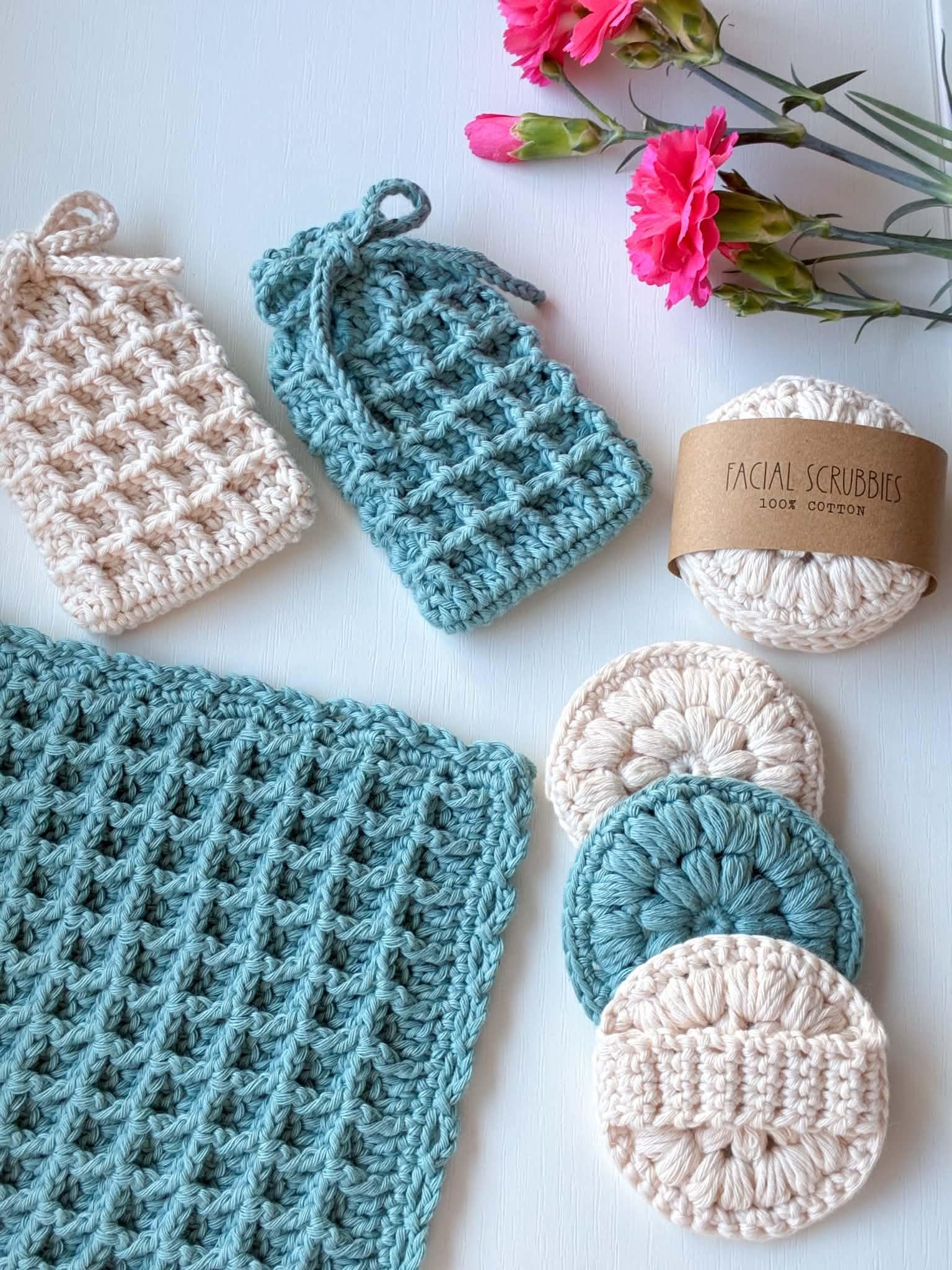 Waffle Spa Bath Set
