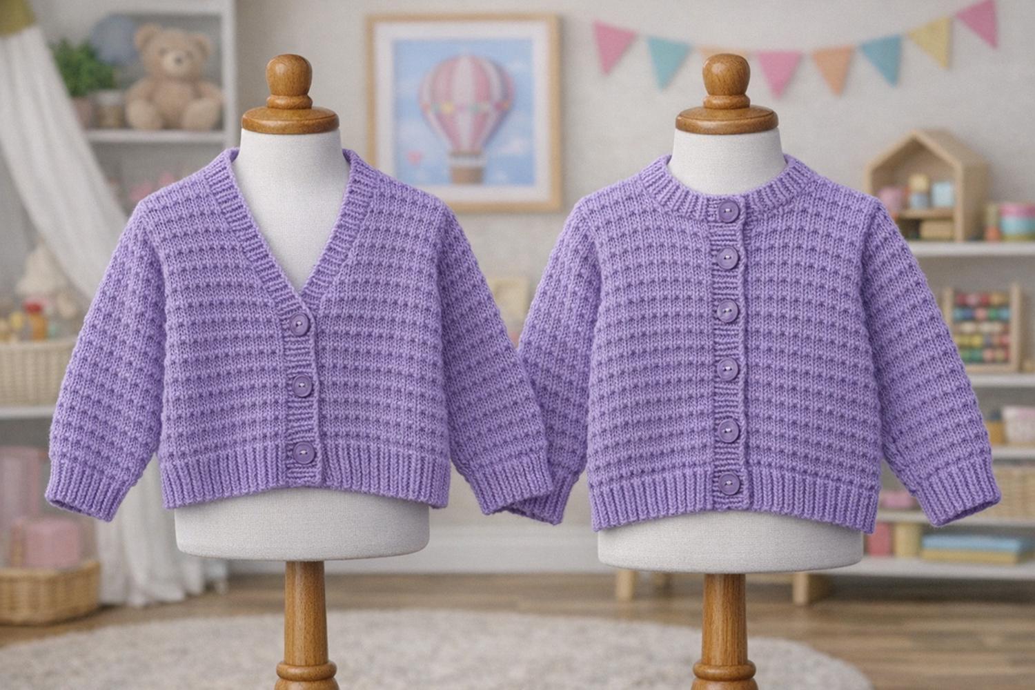 Lilac Blossom Cardigans P158