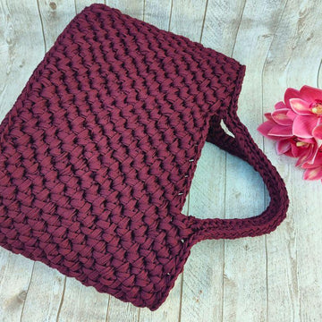 Big Crochet Tote Bag