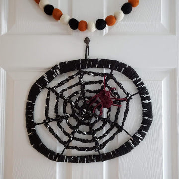 Spooky Spiderweb & Spider
