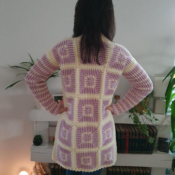 Crochet jacket for spring