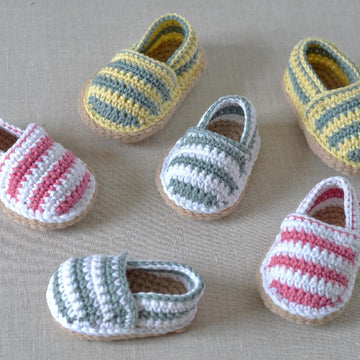 Stripy Espadrille Shoes
