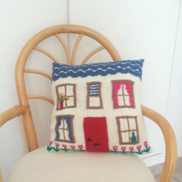 Pretty House Cushion
