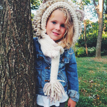 Leroy the Lion Hooded Scarf