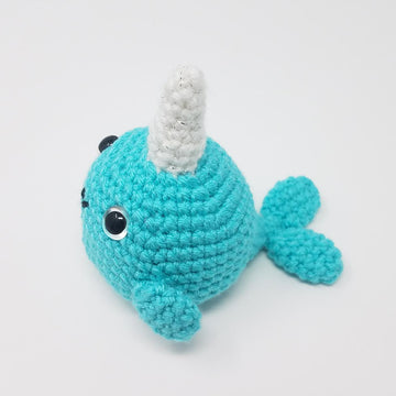 Norbert the Narwahl Amigurumi