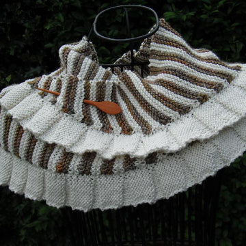 Ruffled Edged Shawl