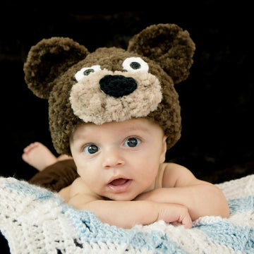 Fuzzy Bear Hat