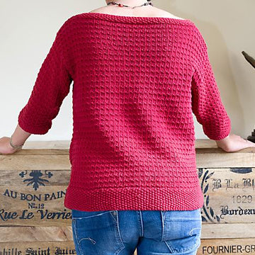 Triangle shaped sweater "Janice"