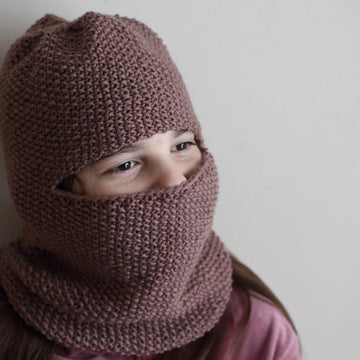 Textured Bulky Balaclava