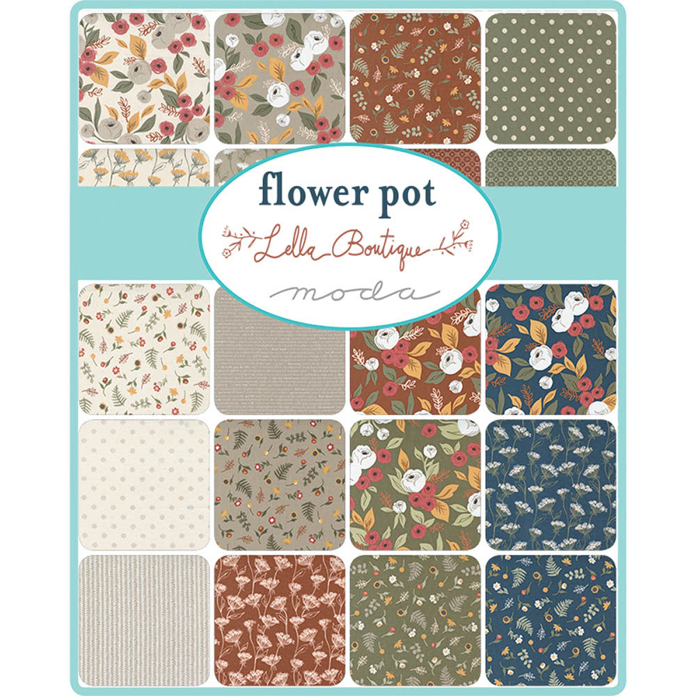 Moda Fabrics Flower Pot Charm Pack