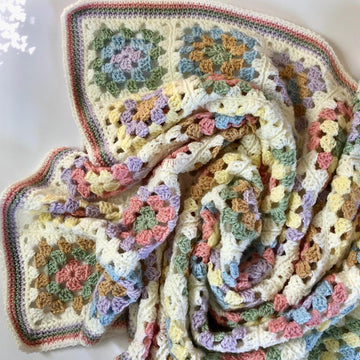 Farmhouse Granny Baby Blanket