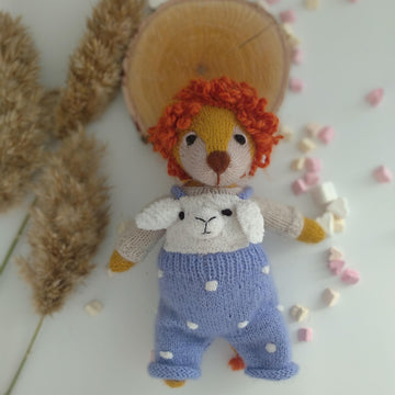 Lion knitting pattern