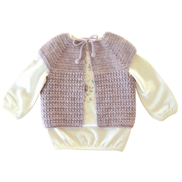 Baby Lilla Crochet Cardigan