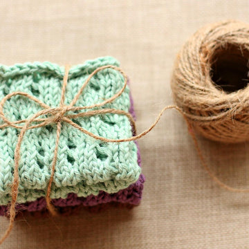 Waving Lace Washcloths