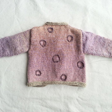 Single Button Girl's Cardigan