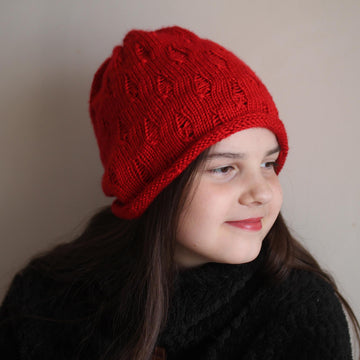Distressed Worsted Beanie