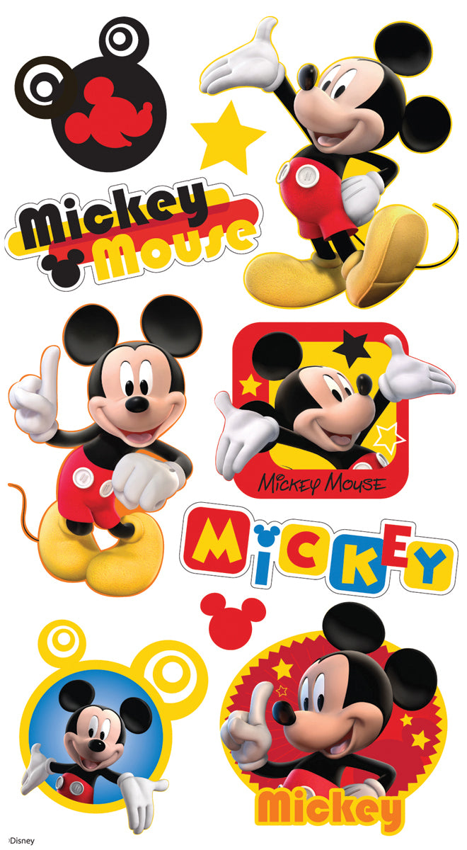Sticko Disney Puffy Stickers - Mickey Mouse