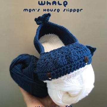 Whale Men’s House Slipper