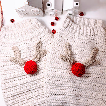 Rudolf Aran Dog Jumper