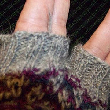 Bunny Mittens - Fair Isle