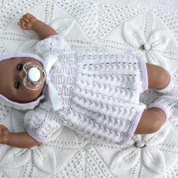 Romper Suit, Bonnet & Bootees (96)