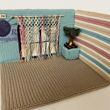 Amigurumi living room